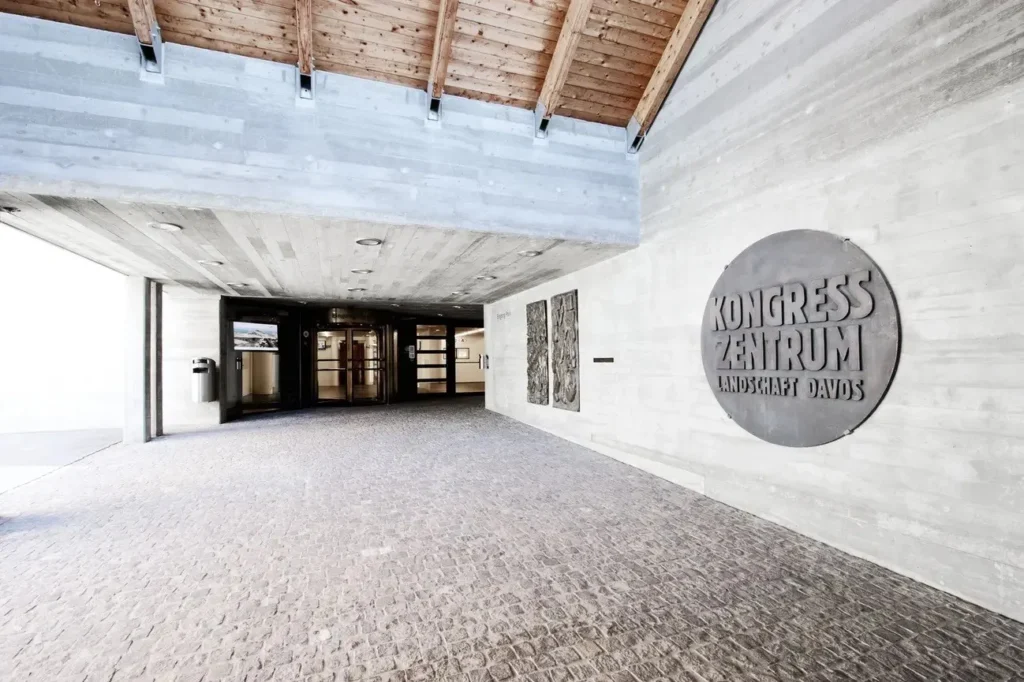 Kongresszentrum, Davos, Schweiz 